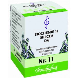 BIOCHEMIE 11 Silicea D 6 Tabletten