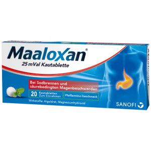 MAALOXAN 25 mVal Kautabletten