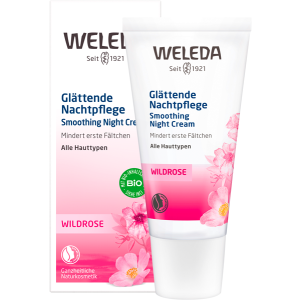 WELEDA Wildrose glättende Nachtpflege