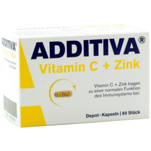 ADDITIVA Vitamin C Depot 300 mg Kapseln