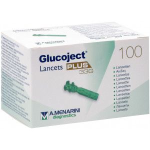 GLUCOJECT Lancets PLUS 33 G