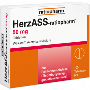 HERZASS-ratiopharm 50 mg Tabletten