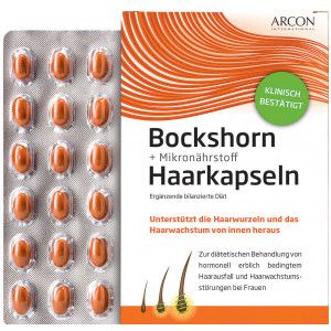 BOCKSHORN+Mikronährstoff Haarkapseln Tisane plus