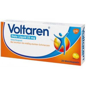 VOLTAREN Dolo Liquid 25 mg Weichkapseln