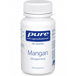 PURE ENCAPSULATIONS Mangan Mangancitrat Kapseln