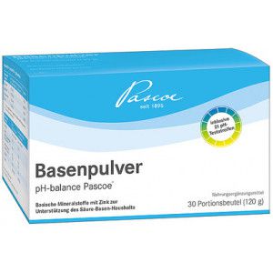 BASENPULVER pH balance Pascoe