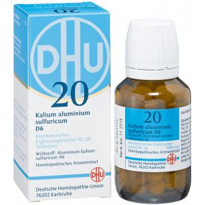 BIOCHEMIE DHU 20 Kalium alum.sulfur.D 12 Tabletten