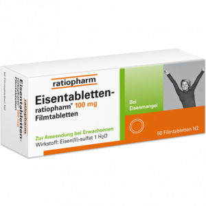 EISENTABLETTEN-ratiopharm 100 mg Filmtabletten