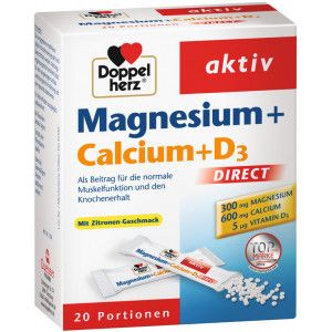 DOPPELHERZ Magnesium+Calcium+D3 DIRECT Pellets