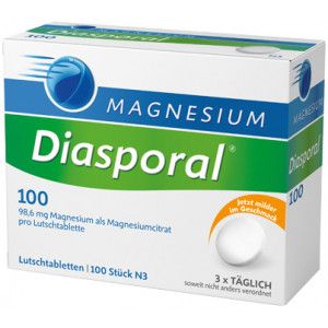 MAGNESIUM DIASPORAL 100 Lutschtabletten