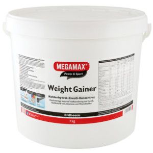 WEIGHT GAINER Megamax Erdbeere Pulver