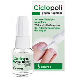 CICLOPOLI gegen Nagelpilz wirkstoffhalt.Nagellack