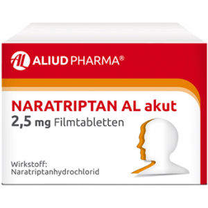 NARATRIPTAN AL akut 2,5 mg Filmtabletten