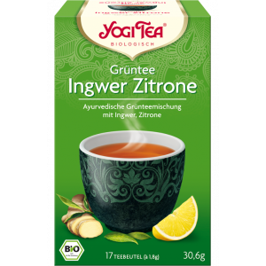 YOGI TEA Grüntee Ingwer Zitrone Bio Filterbeutel