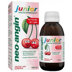 NEO-ANGIN junior Halsschmerzsaft