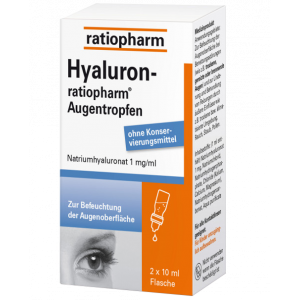 HYALURON-RATIOPHARM Augentropfen