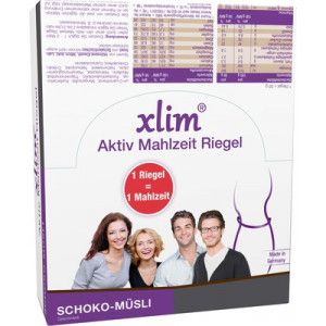 XLIM Aktiv Mahlzeit Riegel Schoko-Müsli