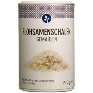 FLOHSAMENSCHALEN gemahlen Bio Pulver