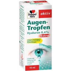 DOPPELHERZ Augen-Tropfen Hyaluron 0,4% Extra