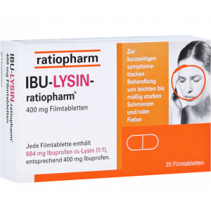 IBU-LYSIN-ratiopharm 400 mg Filmtabletten