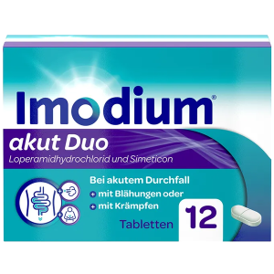 IMODIUM akut Duo 2 mg/125 mg Tabletten