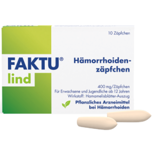 FAKTU lind Hämorrhoidenzäpfchen