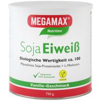 MEGAMAX Soja Eiweiß Vanille Pulver