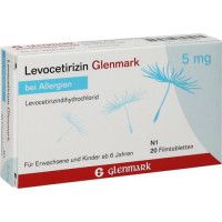 LEVOCETIRIZIN Glenmark 5 mg Filmtabletten