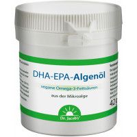 DHA-EPA-Algenöl Dr.Jacob's Kapseln