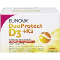 EUNOVA DuoProtect D3+K2 4000 I.E./80 μg Kapseln