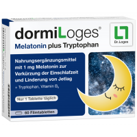 DORMILOGES 1 mg Melatonin plus Tryptophan Filmtab.